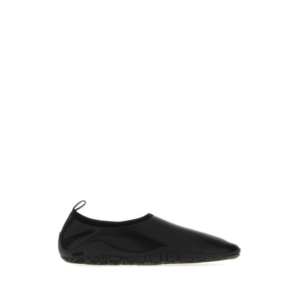 Jil Sander Men Black Nappa Leather Elbe Ballerinas